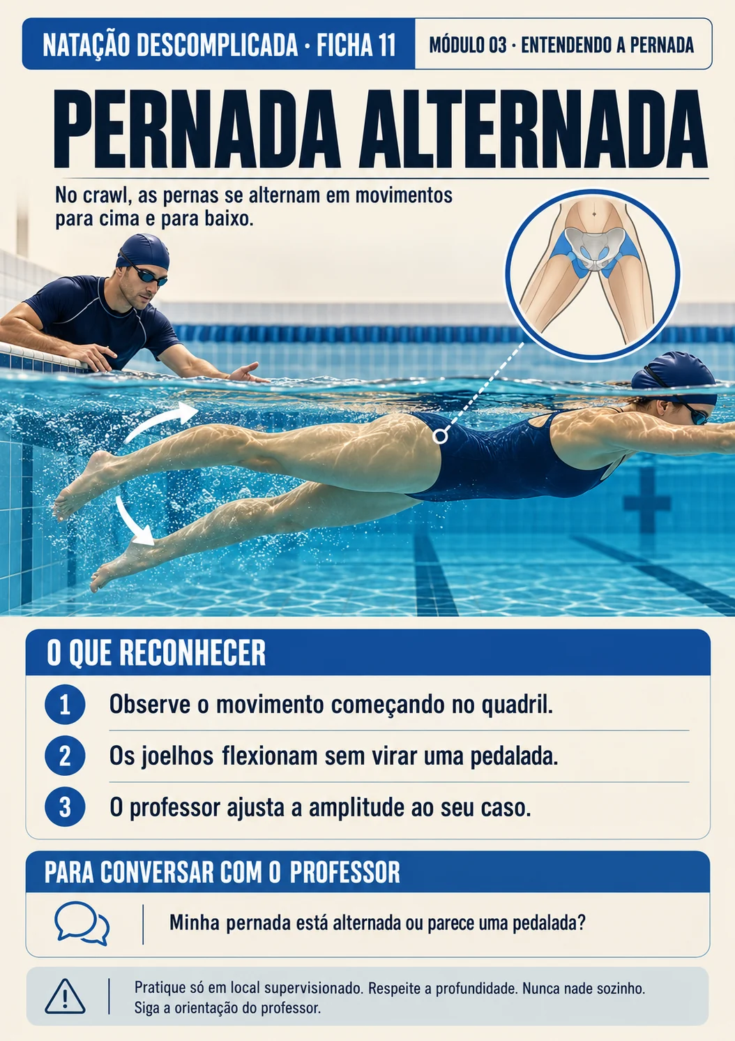 Prévia da ficha 11: Pernada alternada